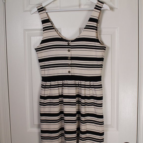 J. Crew Rib Stripe Tank Dress - Picture 6 of 8